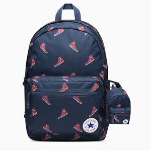 Converse Go 2 Backpack Full Size Chuck Taylor Shoe Pattern Laptop Sleeve Bag